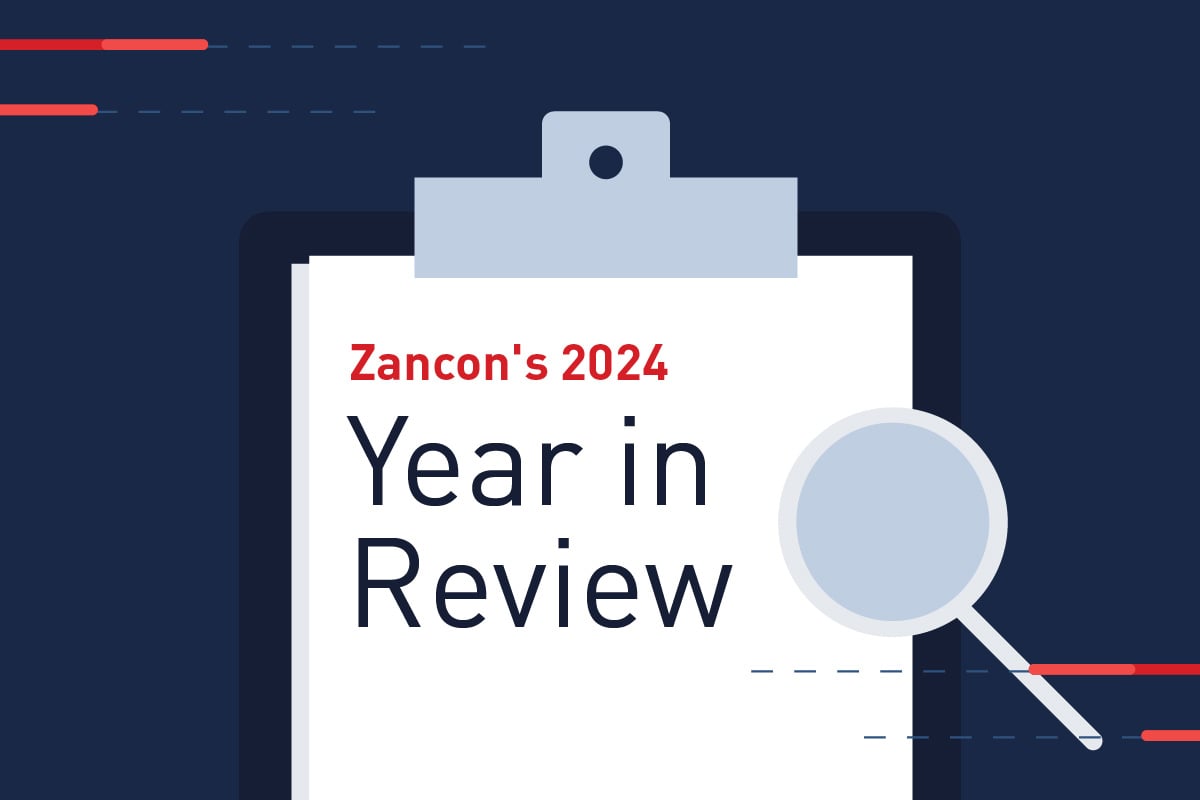 Year in Review - Zancon's 2024